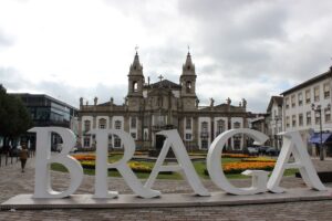 braga, portugal, city, church, architecture, religion, clouds, braga, braga, braga, braga, braga